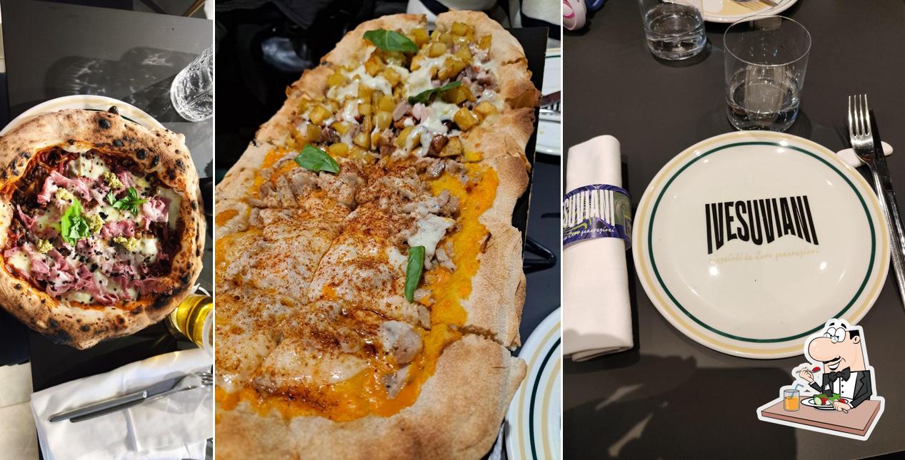 Platti al Pizzeria I Vesuviani