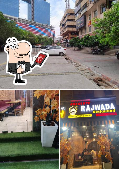 Here's a picture of Absolute Desi Rajwada Restaurent