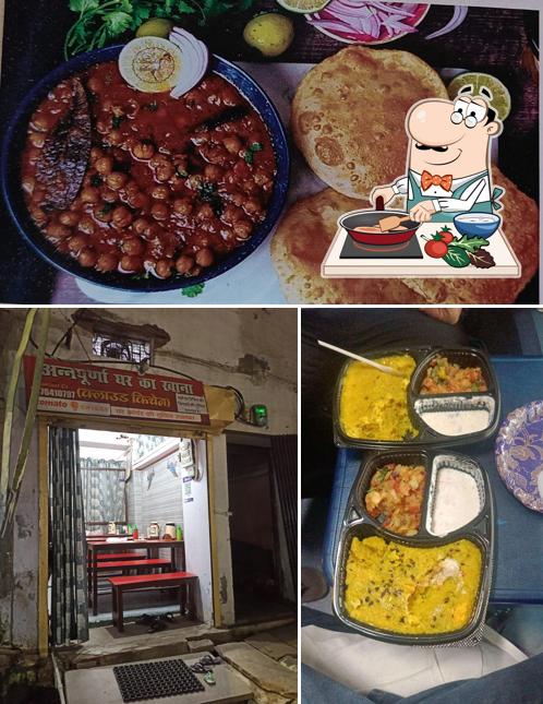 Chicken curry at Annapurna Ghar ka khana