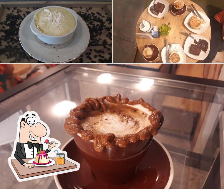 Café Tão - Cafeteria provê uma gama de sobremesas