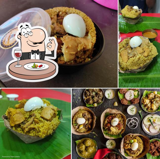 Food at Donne biryani corner (original)