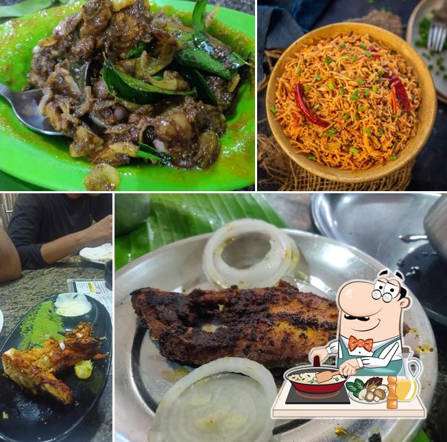 Fried rice at Hotel SUTTA KOZHI