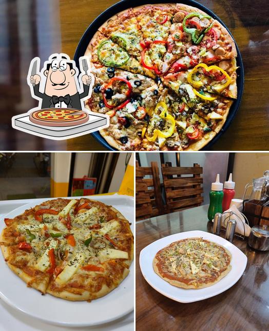 Order pizza at STREET FRENCH CAFE