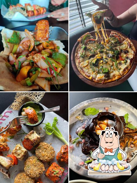 Get seafood at Skyhouse Cafe & Bar