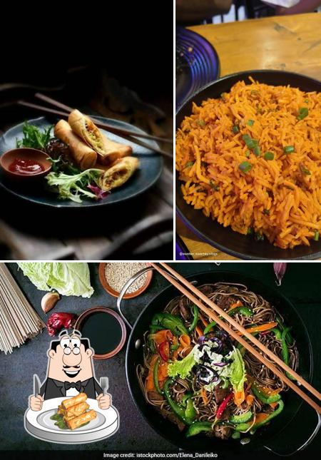 Spring rolls at The Chinese wala