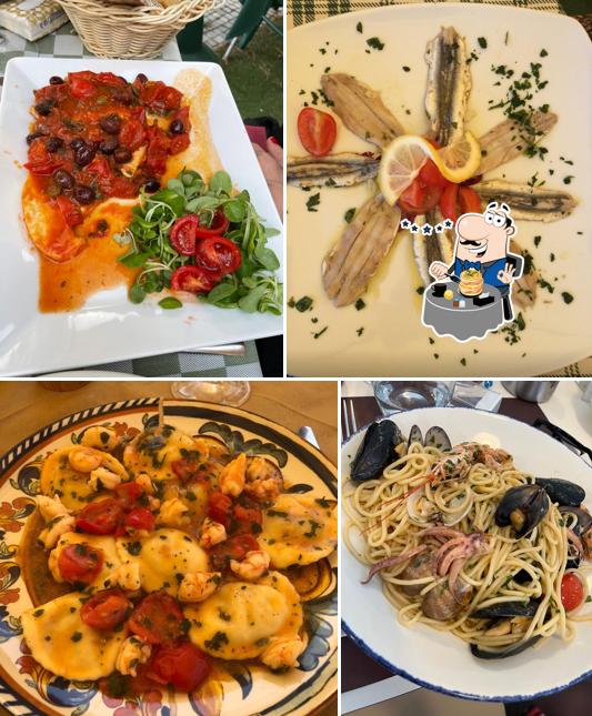 Cibo al Trattoria ligure l'ancora di Lerici