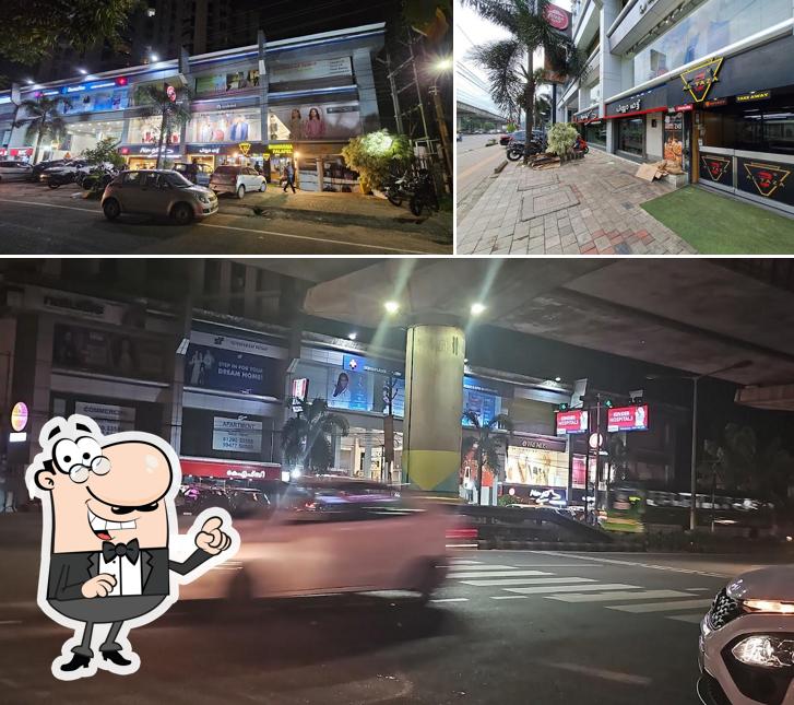 Check out the outside part of Al Taza - Aluva