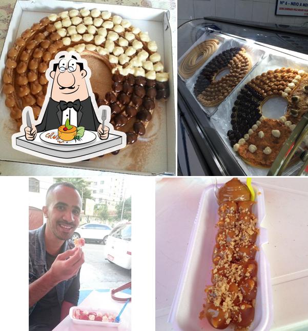 Platos en A Casa do Churro em Roda