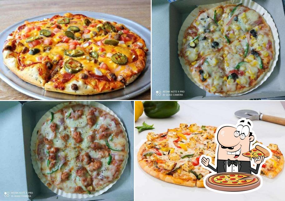 Try out different kinds of pizza