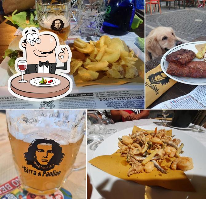 Panino con maiale stirato al La Birra di Paolino