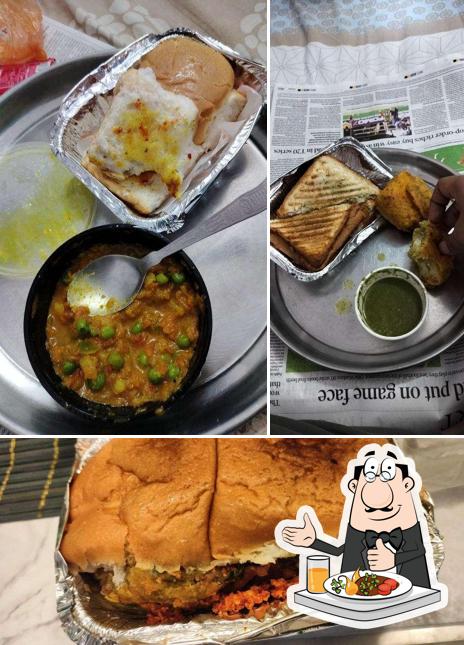 Pulled pork sandwich at Desi kitchen