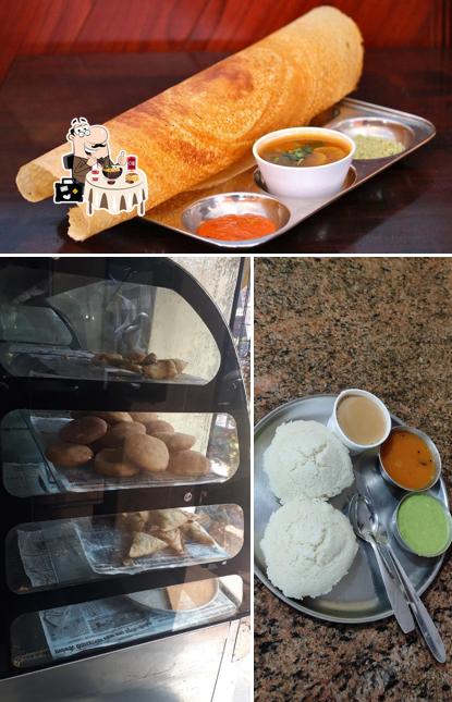 Food at Krishna Udupi Hotel