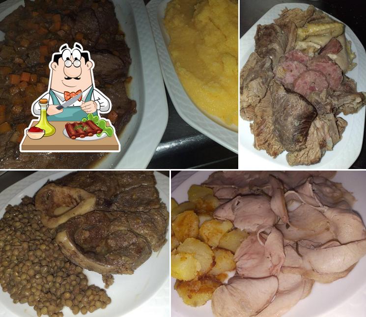 Prenditi i piatti di carne a Osteria La Cà Bella