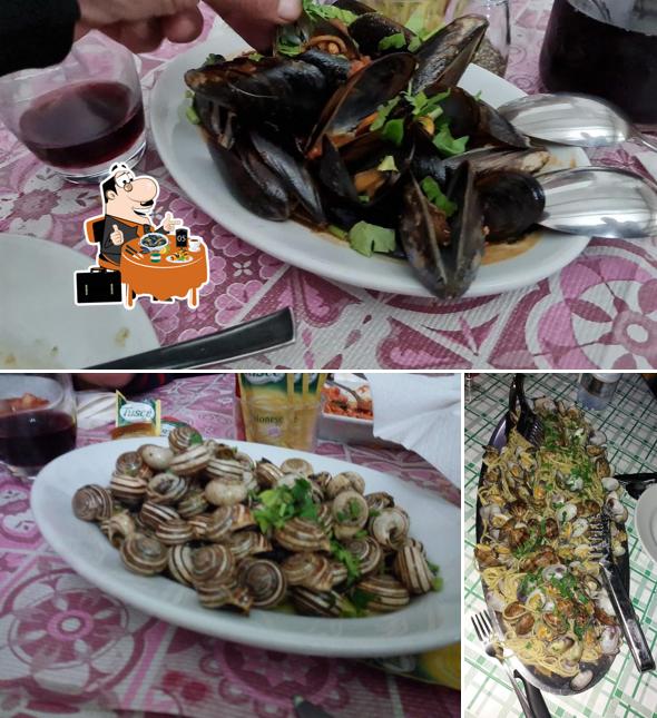 Cozze al Pizzeria La Torretta 2 di Giardini Maria Calogera