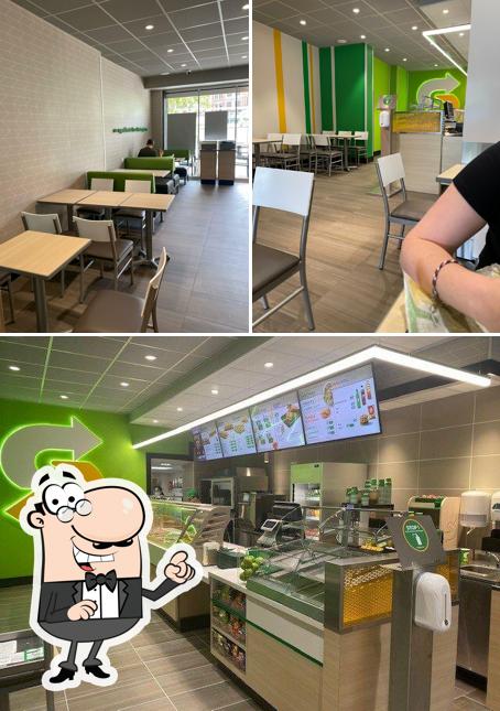 L'intérieur de Subway