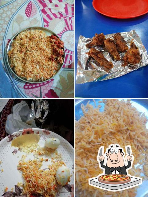 Order pizza at Biryani Zone