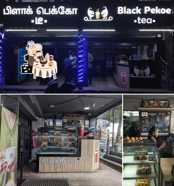 Food at BlackPekoe Tea