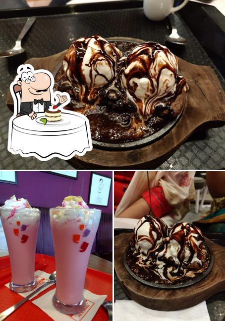 Don’t forget to order a dessert at Café Coffee Day