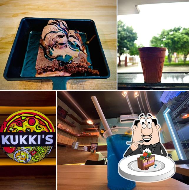 Chocolate cake at Kukki’s