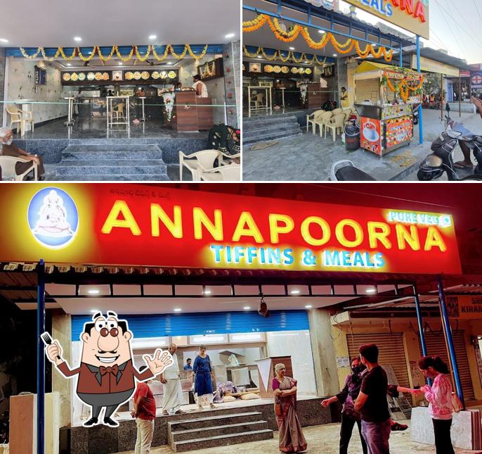 Food at Annapoorna Tiffins And Meals
