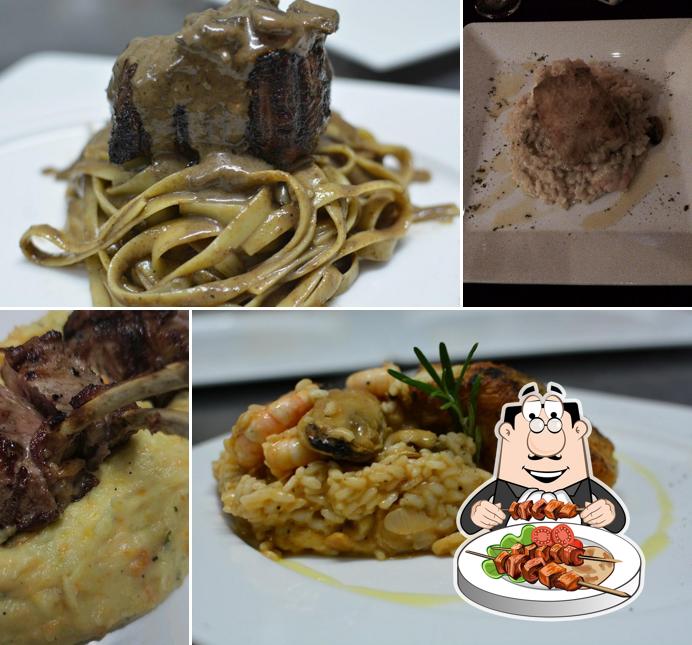 Platos en Balcony Bistro