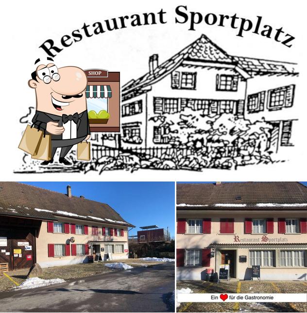 Guarda gli esterni di Restaurant Sportplatz