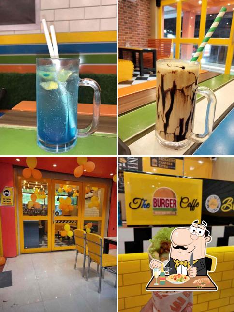 Food at The Burger Caffe