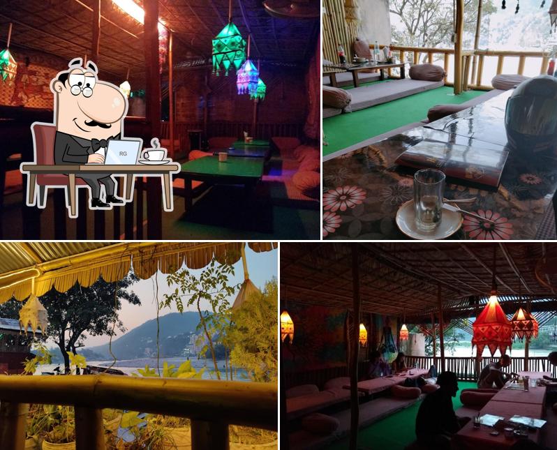 The interior of Harry Cafe