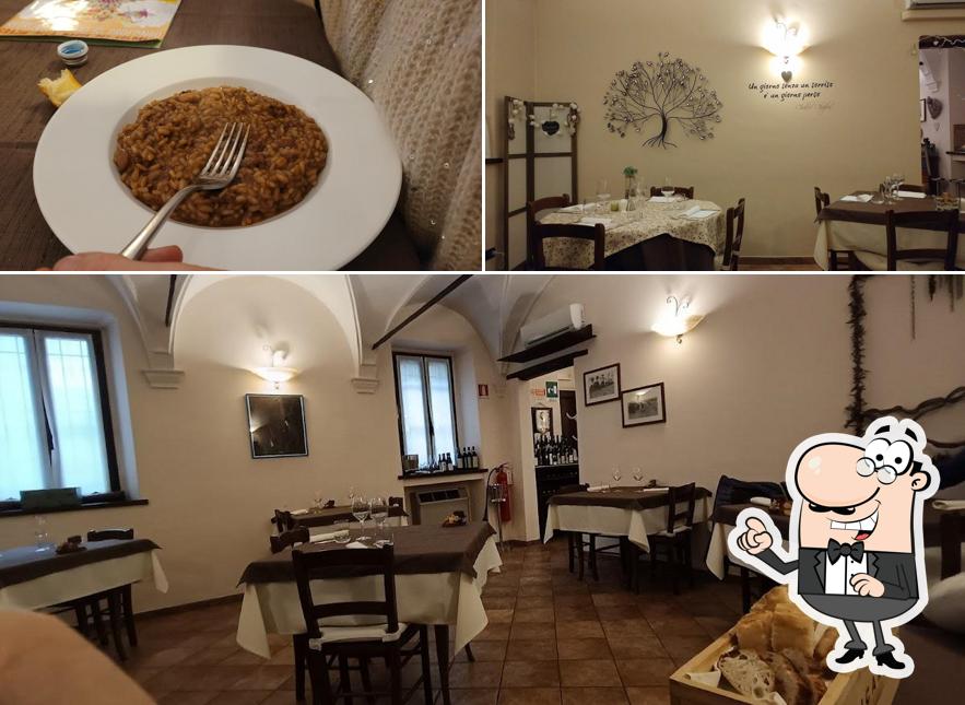 Gli interni di Hosteria Del Capel Rosso