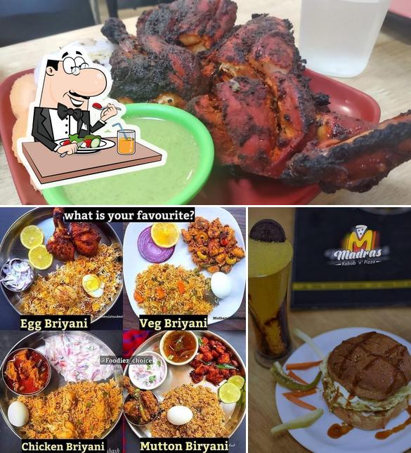 Meals at Madras Kebab n Pizza