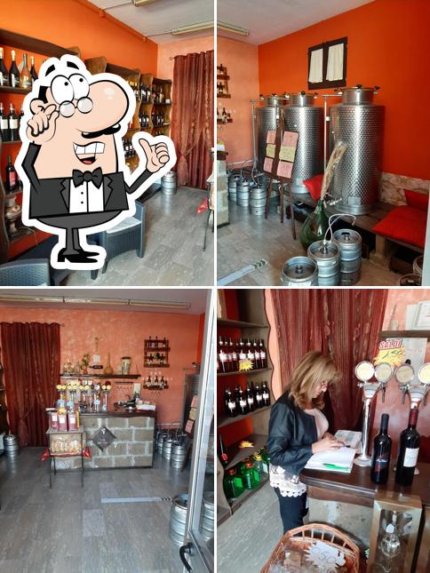 Gli interni di I tre grappoli