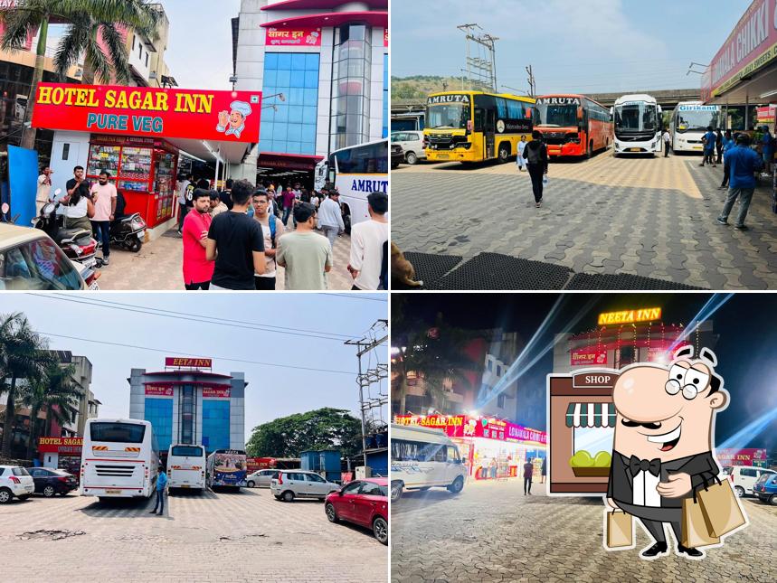 The exterior of Neeta’s Sagar Inn