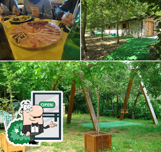 Goditi la vista dagli esterni di Tana del Lepre