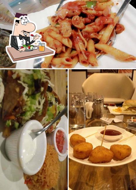 Food at The Big Bike Hub Cafe