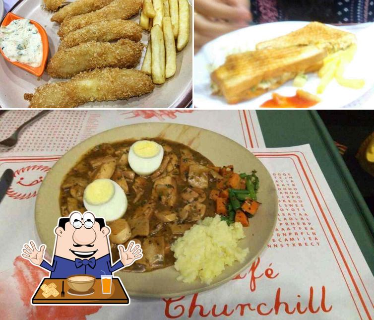 Meals at Cafe Churchill