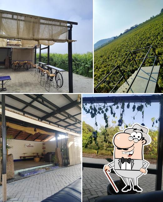 The exterior of De' koffiEstate