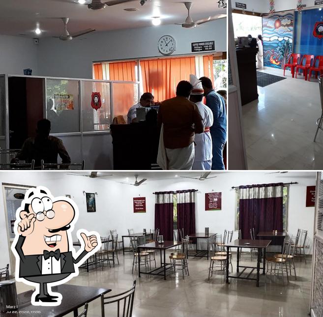 The interior of Indian Coffee House