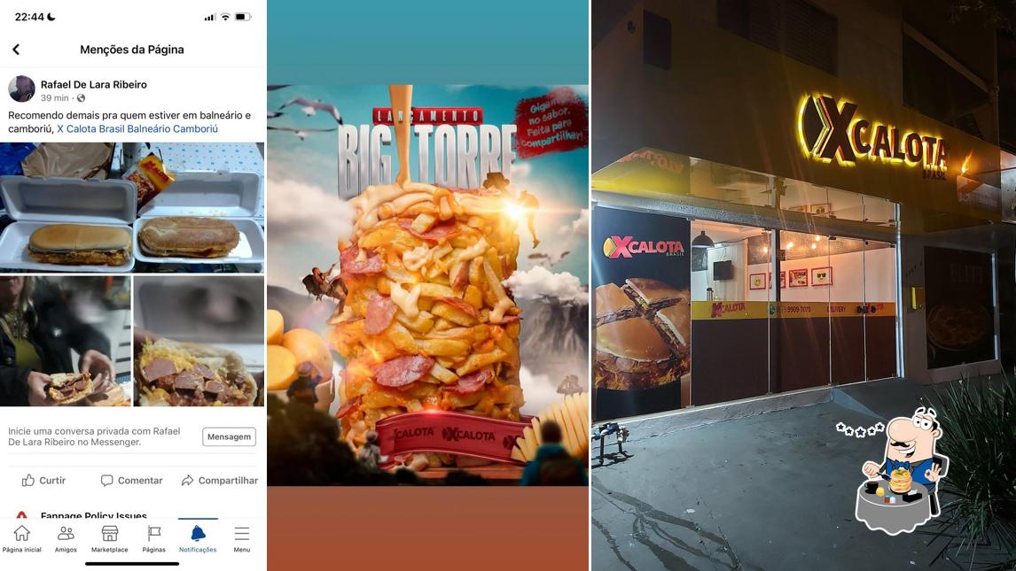 Comida em X Calota Lucas Rio verde