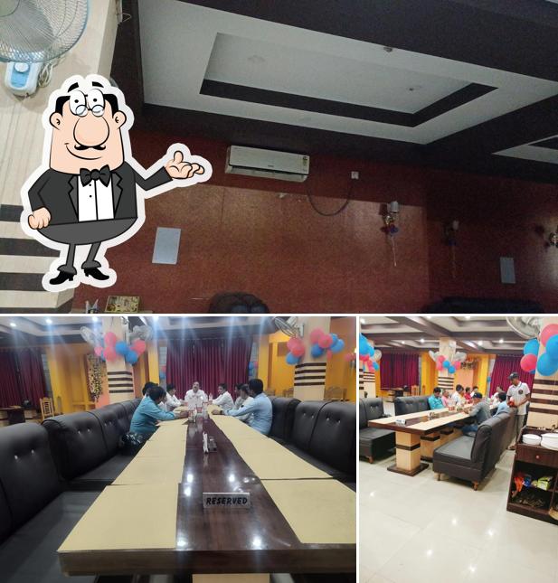 The interior of ANNAPURNA ANN JAL