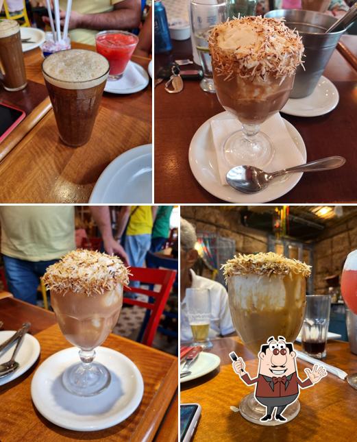 Mousse de chocolate em Dos Sertões