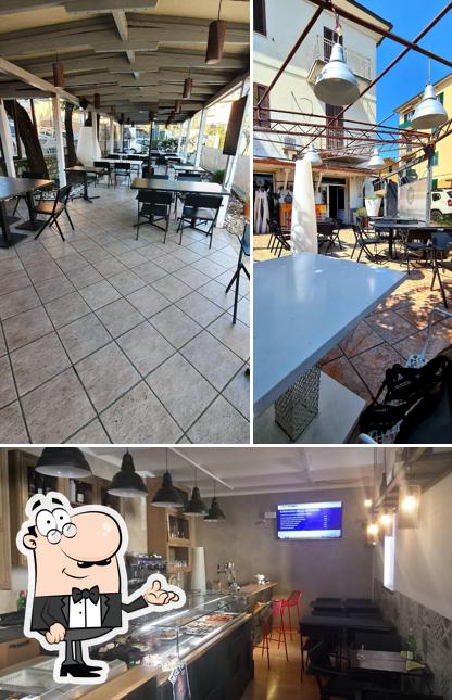 Gli interni di Cicchetteria Le Orme