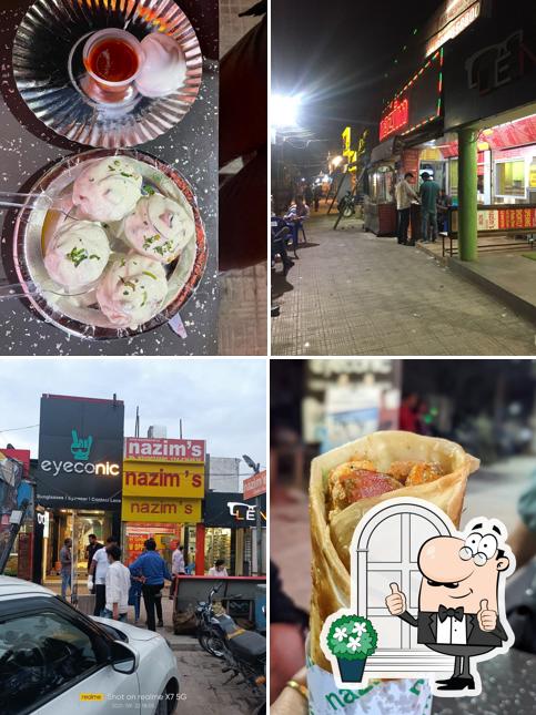 The exterior of Nazim khan Kathi Roll