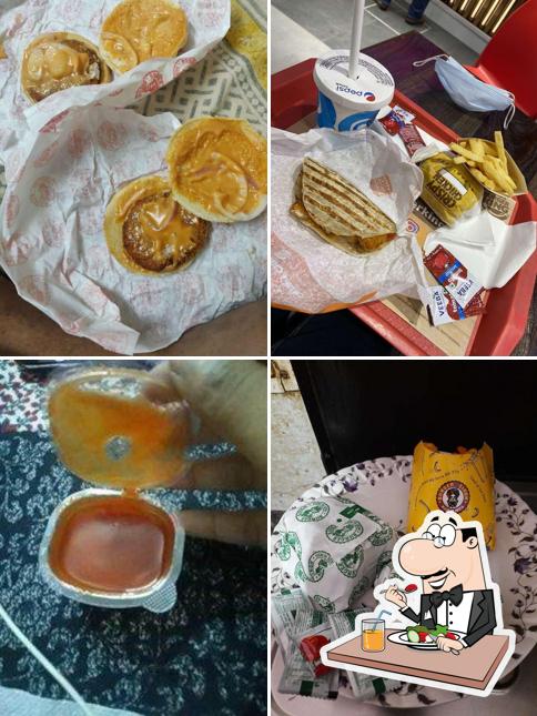 Food at Burger Singh - Big Punjabi Burgers