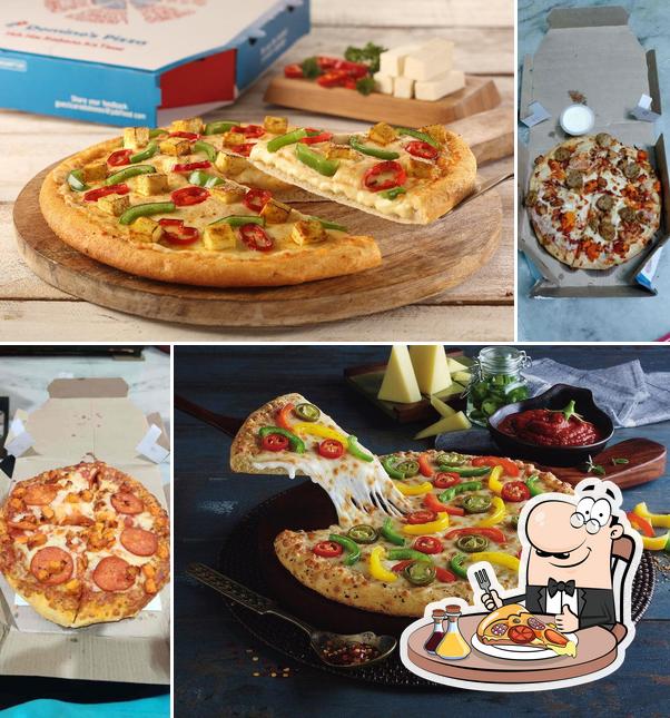 Pick pizza at Domino's Pizza Attapur Main Marg, Hyderabad