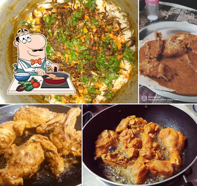 Chicken curry at Homely Chef Ajmer