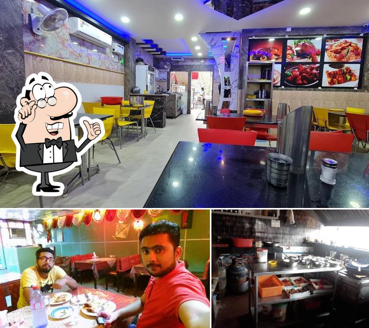 The interior of Kalam Hot Kitchen Restaurant