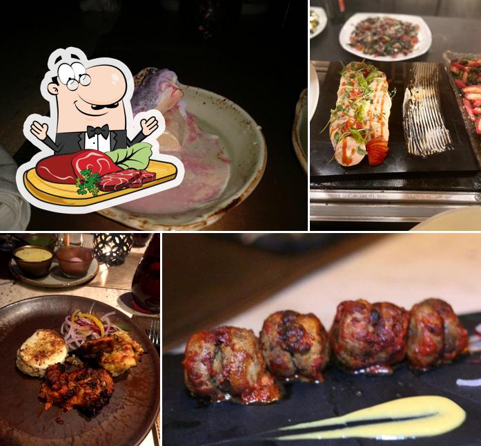 Enjoy the number of meat dishes