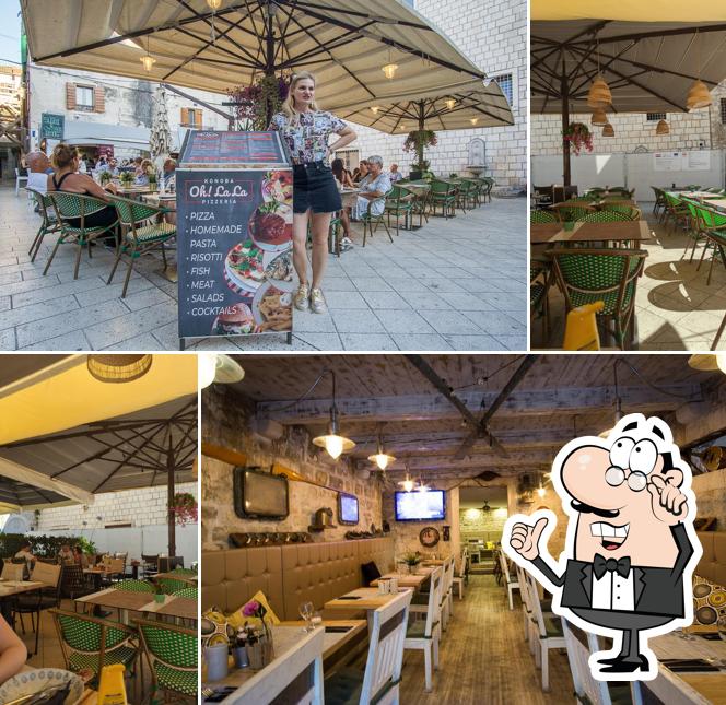 Siediti a un tavolo di Oh!LaLa Konoba Pizzeria