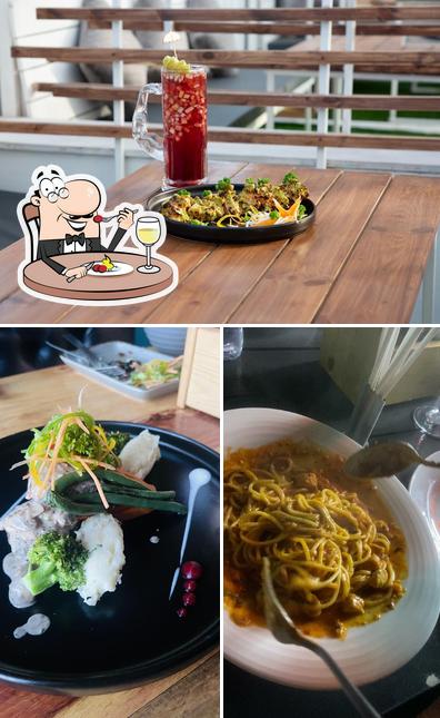 Food at 3 Layers on the ECR Restaurant