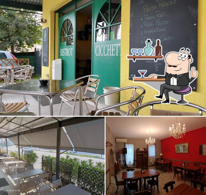 Dai un'occhiata agli interni di Bistrot Letterario